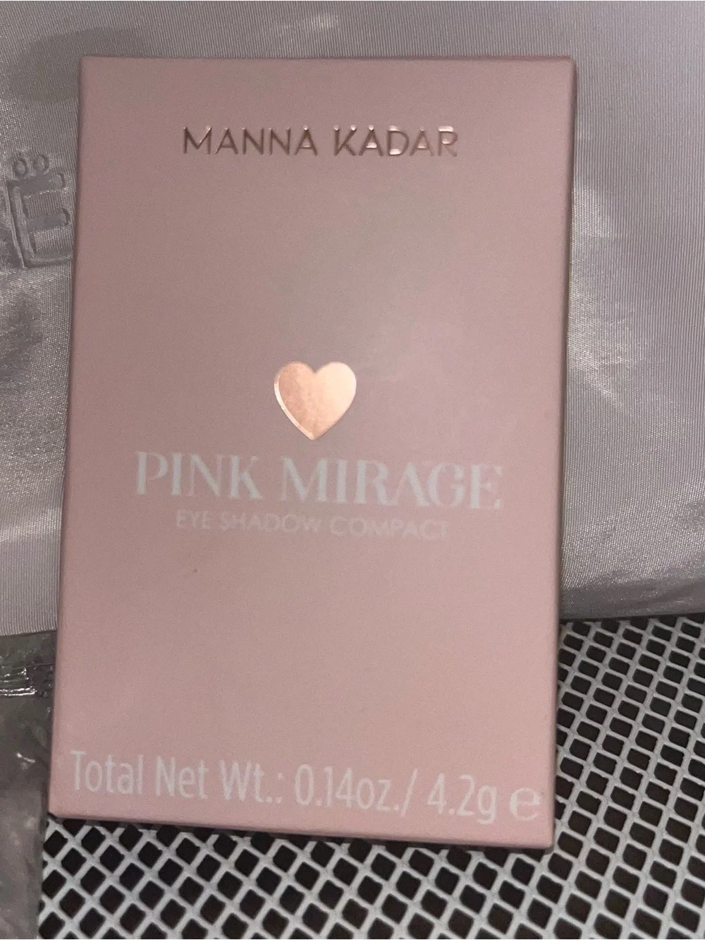 Manna Kadar Pink Mirage Eyeshadow -Bisha Essential Baby Eyeshadow Duo